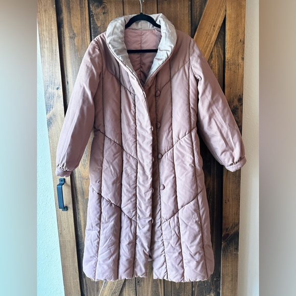 Vintage Puffer Trench Coat - Picture 5 of 12